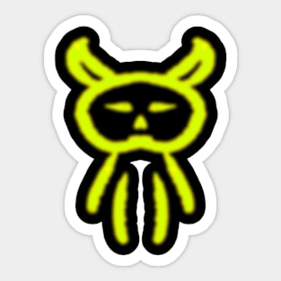 cute little devil Sticker